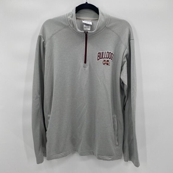 Champion 1/4 Zip Long Sleeve Pullover Men’s Size L - Picture 1 of 9